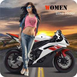 Women Bike Photo Suit Editor