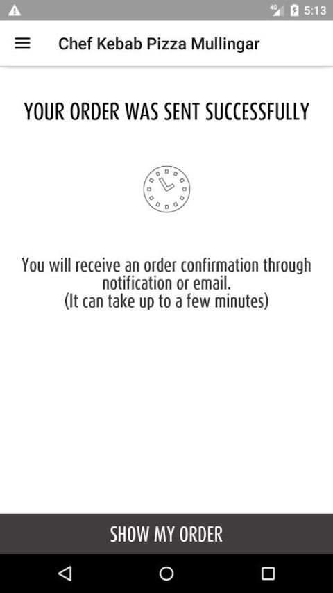 Chef Kebab Pizza Mullingar screenshot 1