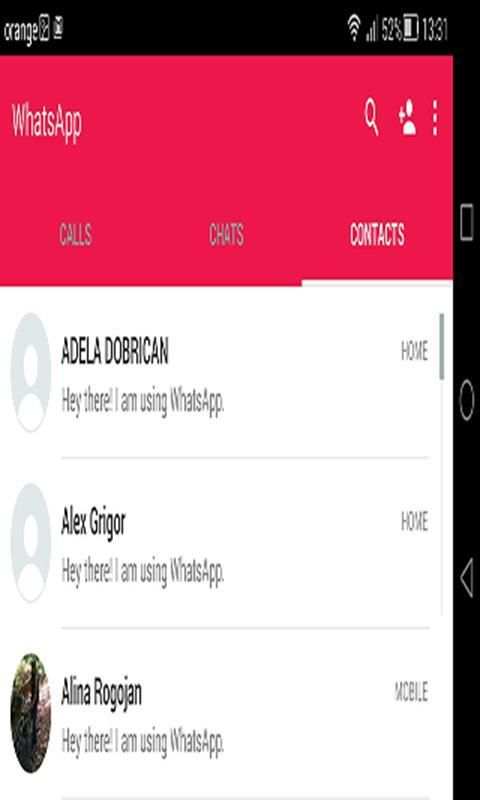 Whatsaap color themes скриншот 4