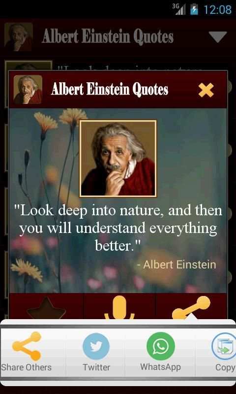 Albert Einstein Quotes Free скриншот 3