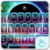 Rainbow Neon FREE Keyboard Theme on 9Apps