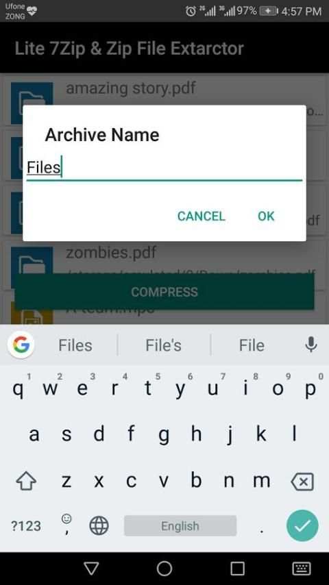 Lite 7z & 7Zip File Extarctor screenshot 6