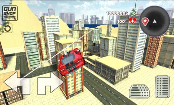 Crime City Game - Cars Fly 1 تصوير الشاشة