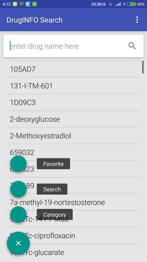 Drug INFO screenshot 3