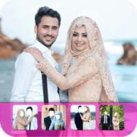 Hijab Wedding Photo Suit on 9Apps