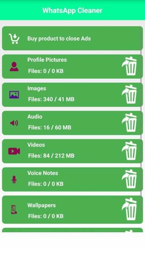 Cleaner for WhatsApp screenshot 4