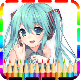 ikon Anime Manga Coloring Books