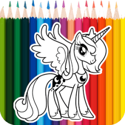 Pony Little for Coloring Book Game иконка