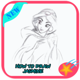 How to Draw Jasmine иконка