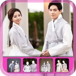 Korean Traditional Wedding Couple