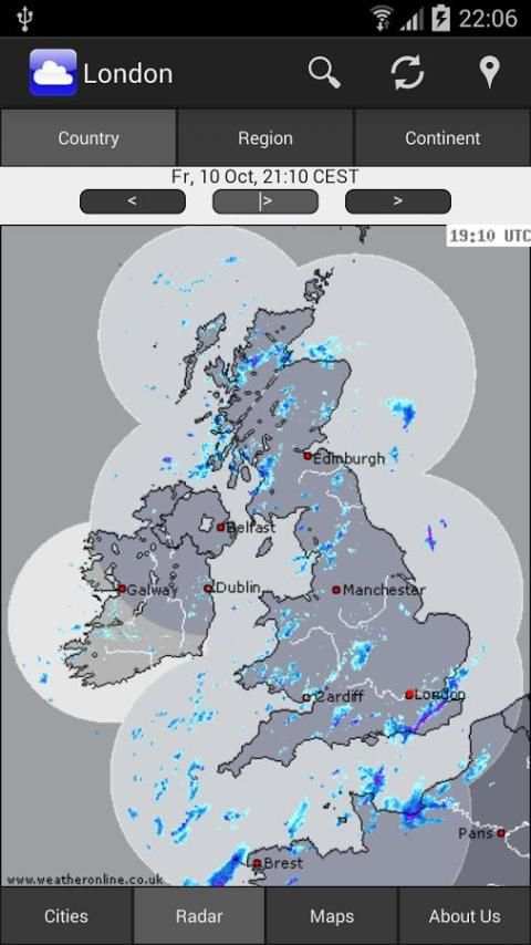 WeatherOnline Weather скриншот 5