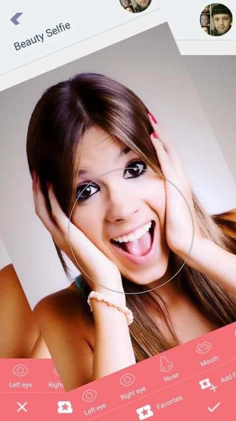 Beauty Face Camera Selfie 2017 1 تصوير الشاشة