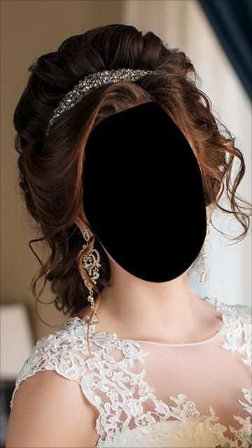 Bride Hairstyles Look Photo Montage screenshot 3