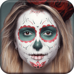 Halloween Makeup Face أيقونة
