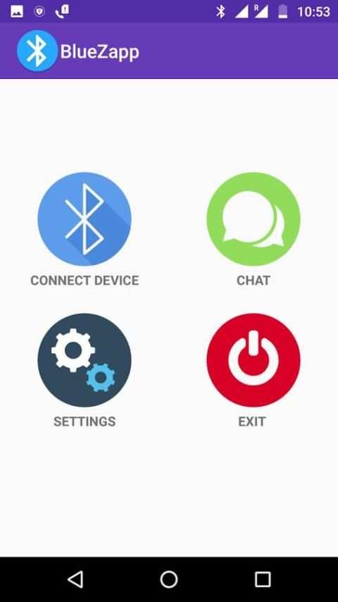 BlueZapp - Bluetooth Chat скриншот 3