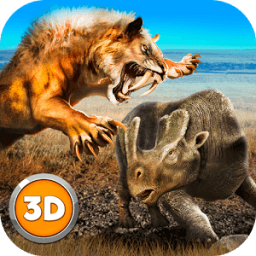 Sabertooth Tiger Family Sim 3D иконка