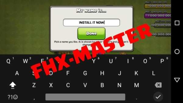 FHX-MASTER COC SERVER स्क्रीनशॉट 5