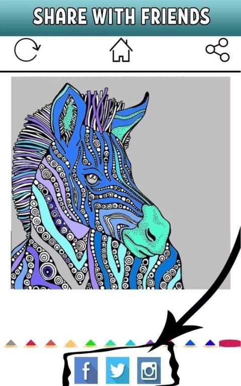 Magic Coloring Book screenshot 1