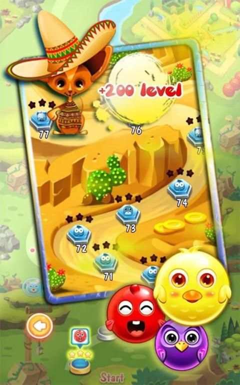 Bubble Bash Bubble Bird Rescue स्क्रीनशॉट 4