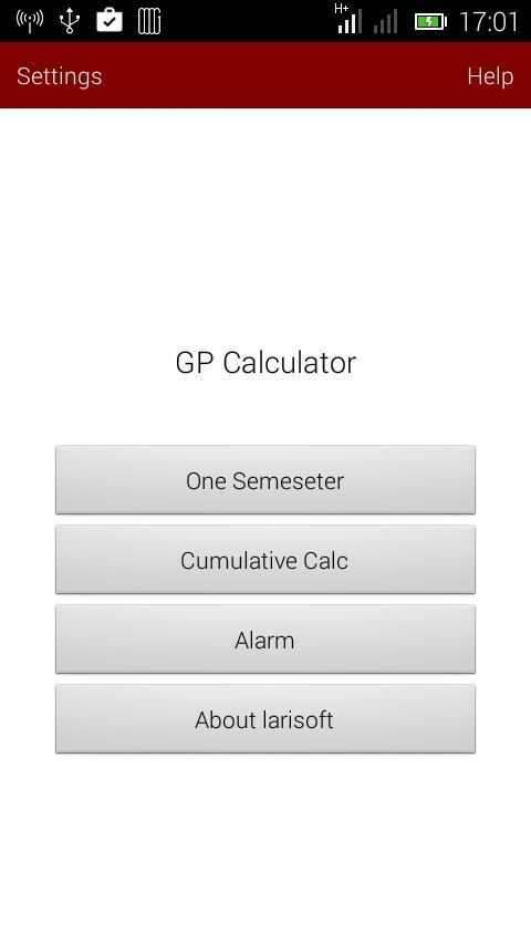 GP Calculator UNILAG скриншот 4