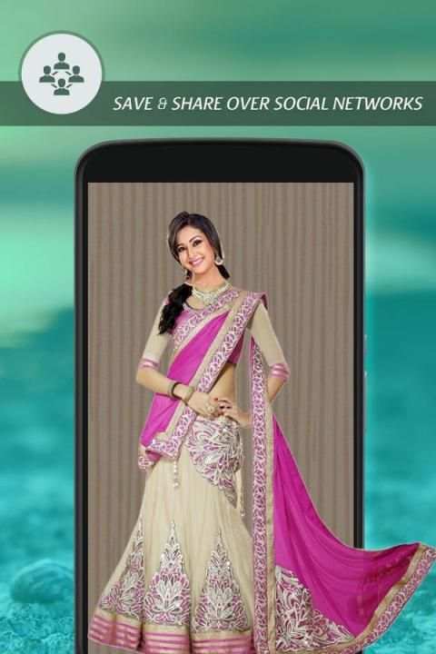 Woman Lehenga Choli Photo Suit screenshot 1