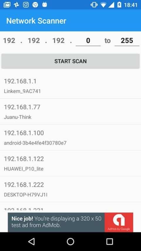 Network Scanner screenshot 1