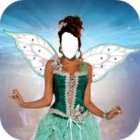 Colourful Fairy Dress Photo Montage on 9Apps