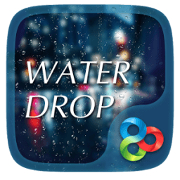 Drop Rain Parallax Go Launcher Theme иконка