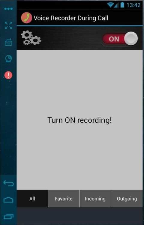 voice recorder during call скриншот 1