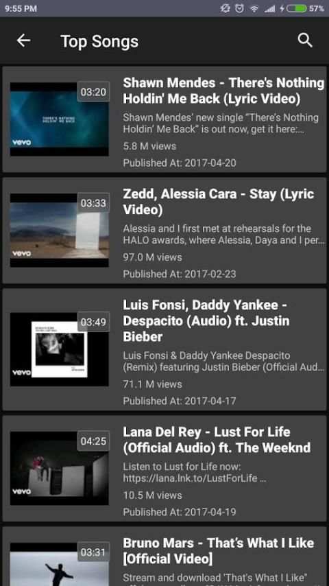 M2M Music Player - Free Music For Youtube скриншот 4