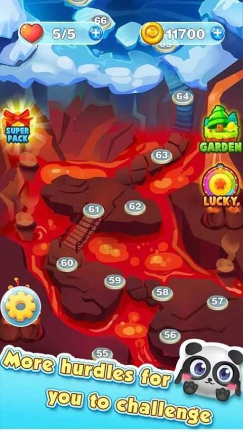 Panda Crush Saga-Match 3 Puzzle screenshot 3