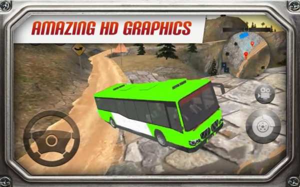 Uphill Tourist Bus: Modern Offroad Transport Coach screenshot 4