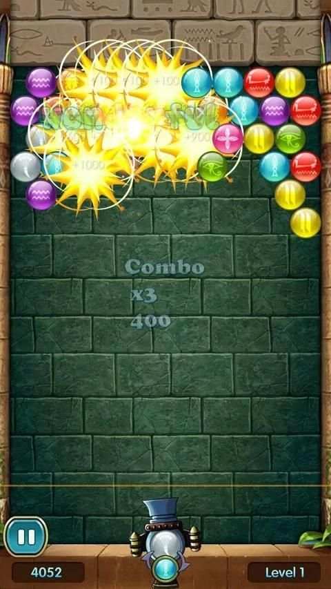 king bubble shoot 4 تصوير الشاشة