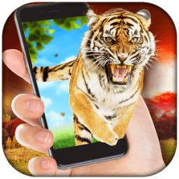 Tiger in Phone Prank