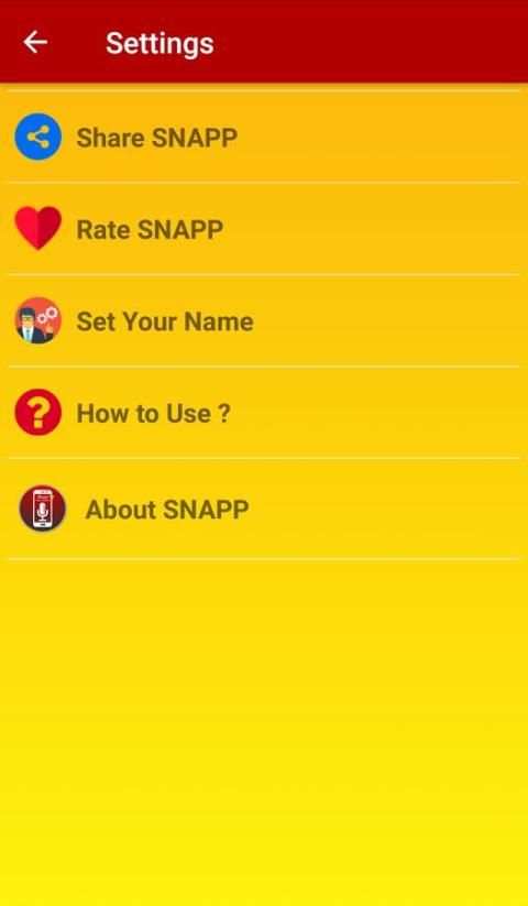 SNAPP - Voice Control скриншот 2