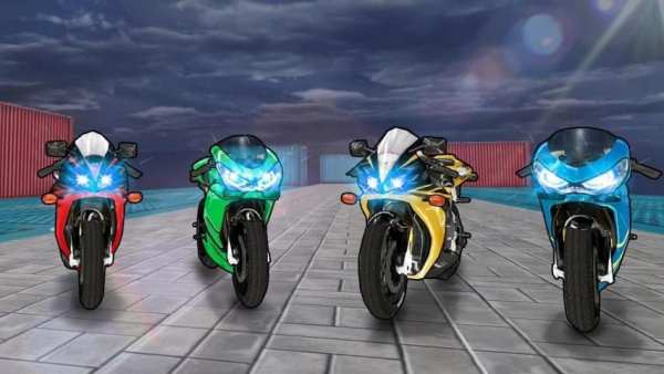 Spider Hero Racing : Bike Edition скриншот 2