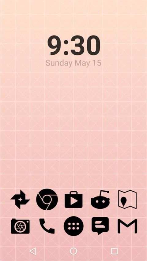 Stamped Black Icons स्क्रीनशॉट 6