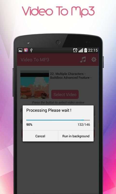 Video To Audio Converter 2 تصوير الشاشة