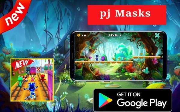 Pj Subway Masks Dash Runner 2 скриншот 1