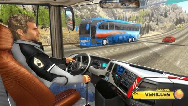 Highway Traffic Bus Racer: Extreme Bus Driving 5 تصوير الشاشة