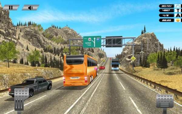 Highway Traffic Bus Racer: Extreme Bus Driving 9 تصوير الشاشة