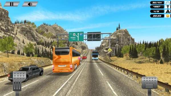 Highway Traffic Bus Racer: Extreme Bus Driving скриншот 4