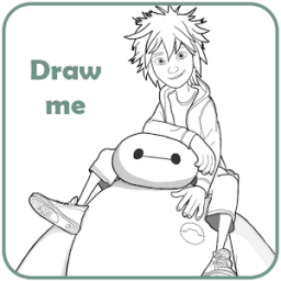 How to draw : Big Hero 6 иконка