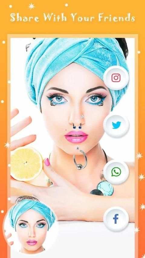 Piercing Photo Editor screenshot 1