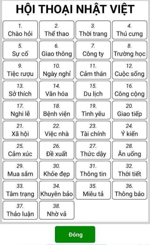 Luyện nghe Hội thoại tiếng Nhật screenshot 3