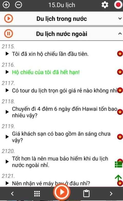 Luyện nghe Hội thoại tiếng Nhật screenshot 4