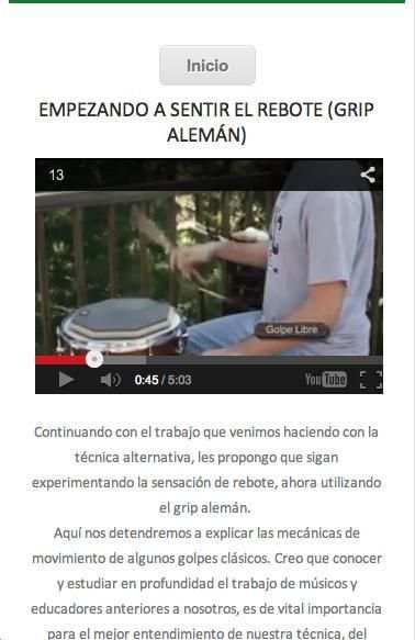 Curso de Batería Gratis IDT скриншот 3
