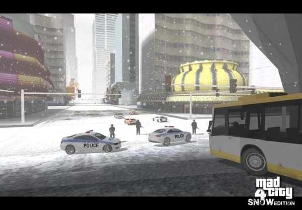 Mad City Crime 4 Winter Edition 4 تصوير الشاشة