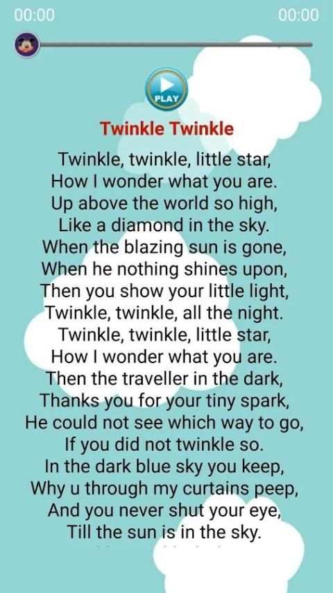Kids Rhymes / Poems (Offline) screenshot 1