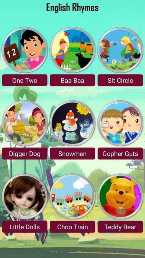 Kids Rhymes / Poems (Offline) screenshot 2